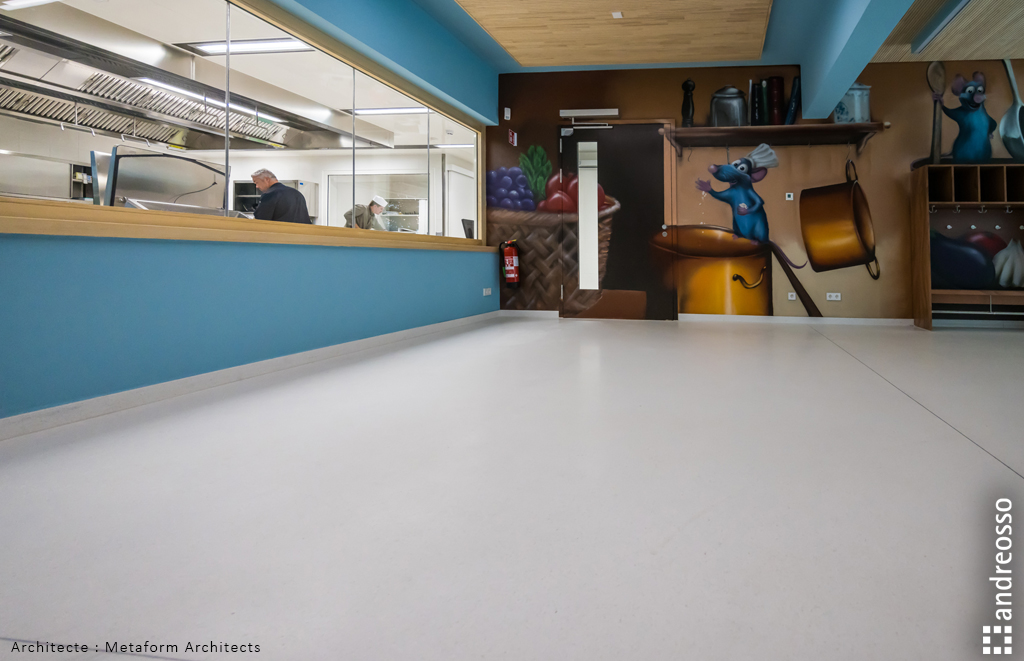 espace restauration terrazzo – campus de berchem