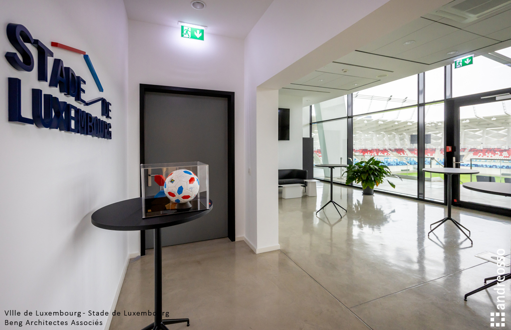 chape industrielle – stade de Luxembourg