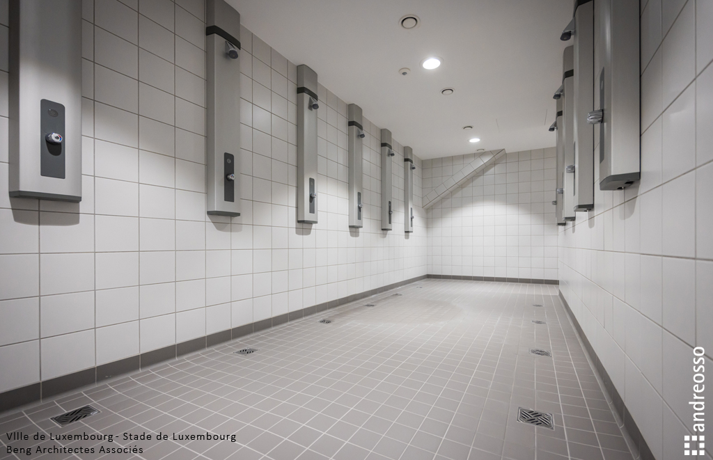 douche joueur carrelage andreosso