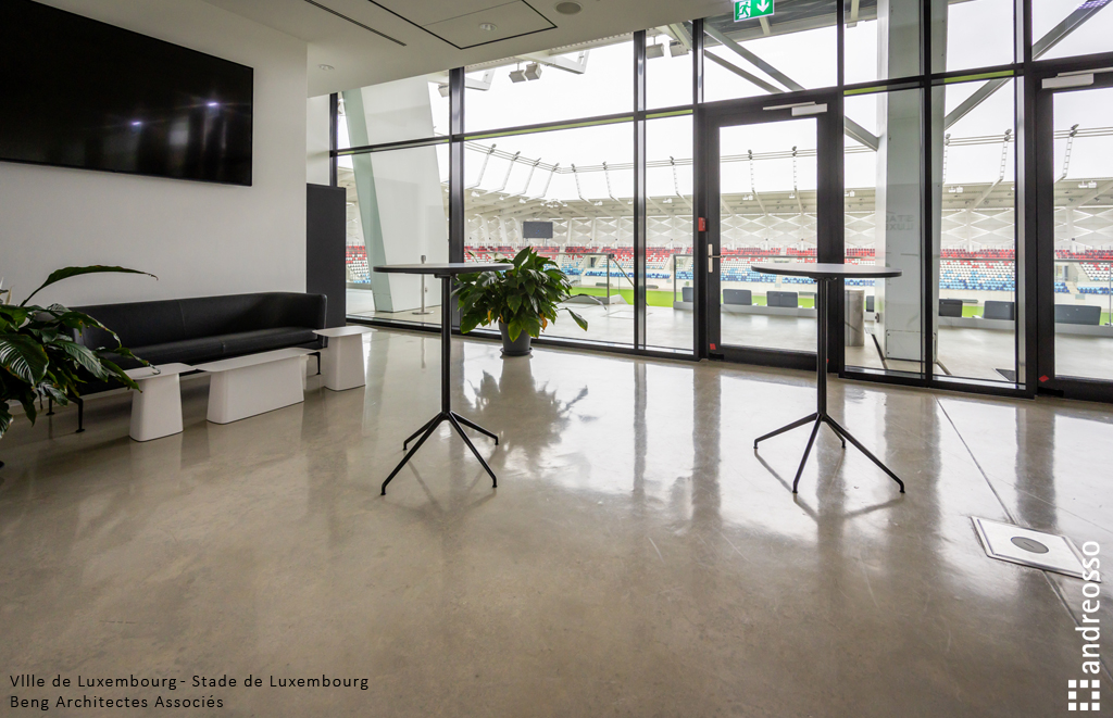 stade de Luxembourg – Andreosso chapes – chape industrielle
