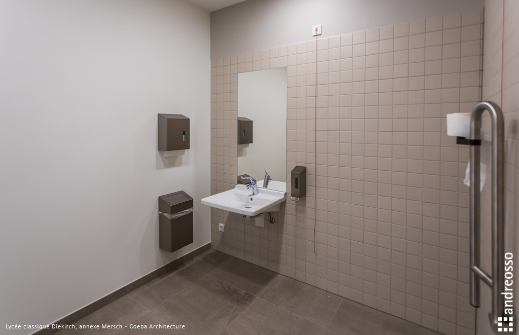 toilette carrelage